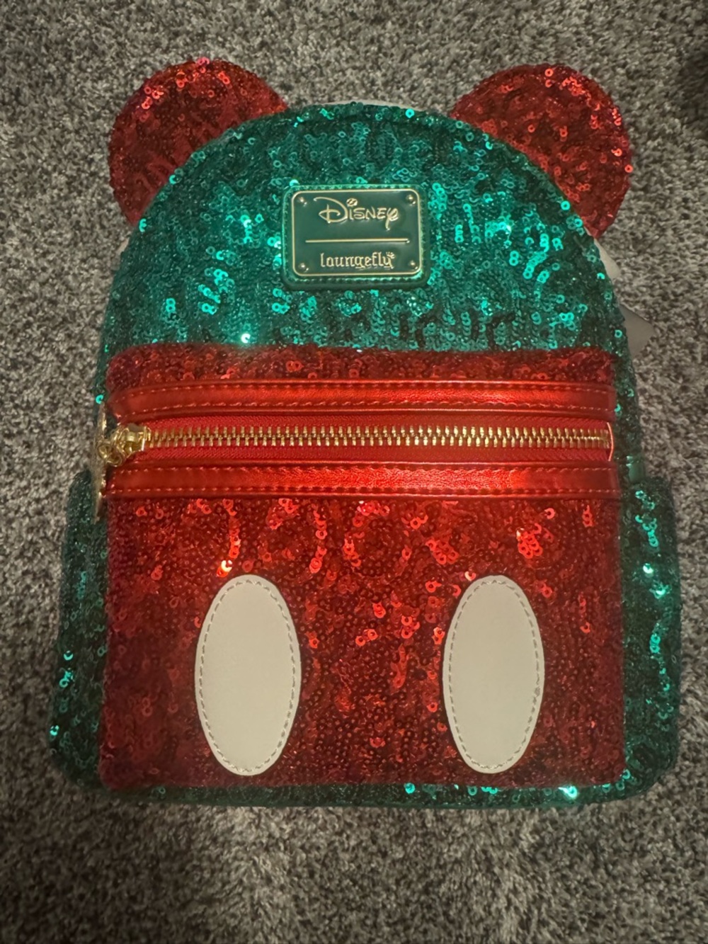BNWT Loungefly Christmas Tis the Season Sequin Backpack